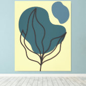 Toile Botanique Boho Bloom Imprimer (Insitu (Plancher de Bois))