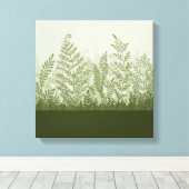 Toile botanique d'illustration de plante (Insitu (Plancher de Bois))