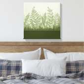 Toile botanique d'illustration de plante (Insitu(Chambre))
