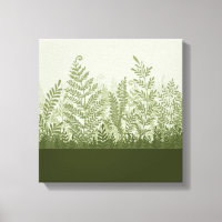 Toile botanique d'illustration de plante
