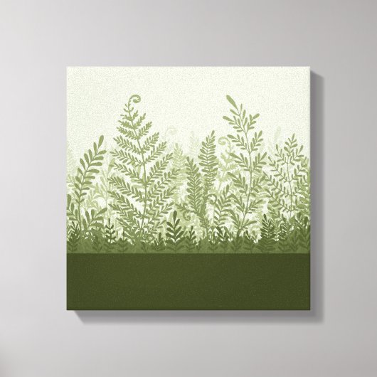 Toile botanique d'illustration de plante (Recto)
