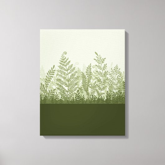 Toile botanique d'illustration de plante (Recto)