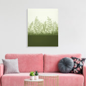 Toile botanique d'illustration de plante (Insitu(Salon))