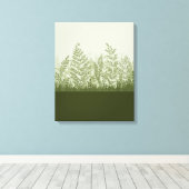 Toile botanique d'illustration de plante (Insitu (Plancher de Bois))