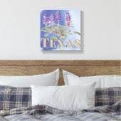 Toile Botanique Texas Bluebonnet 2 (Insitu(Chambre))