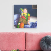 Toile « Botero encastrado " (Insitu(Salon))