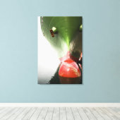 Toile Botte D'Un Navire À Fret Rouge Et Vert |Long Beach (Insitu (Plancher de Bois))