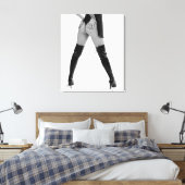 Toile Bottes noires Kinky (Insitu(Chambre))
