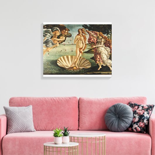 Toile Botticelli - La Naissance De Vénus (Insitu(Salon))