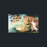Toile BOTTICELLI - La naissance de Vénus 1483<br><div class="desc">BOTTICELLI - La naissance de Vénus 1483 Tempera sur toile; reproduction</div>