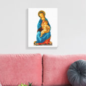 Toile Botticelli Madonna et l'enfant intronisé (Insitu(Salon))