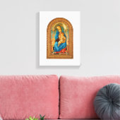 Toile Botticelli Madonna et l'enfant intronisé (Insitu(Salon))