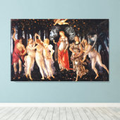 Toile BOTTICELLI - Primavera 1482 (Insitu (Plancher de Bois))