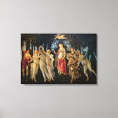 Toile Botticelli Primavera Renaissance Florale Déesse (Recto)