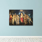 Toile Botticelli Primavera Renaissance Florale Déesse (Insitu (Plancher de Bois))