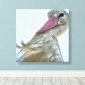 Toile Bouche Blanche Avec Expression Incroyable Art Anim (Insitu (Plancher de Bois))