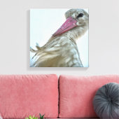Toile Bouche Blanche Avec Expression Incroyable Art Anim (Insitu(Salon))