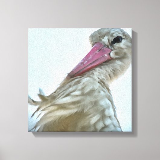 Toile Bouche Blanche Avec Expression Incroyable Art Anim (Recto)