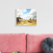 Toile Bouche de la Seine à Honfleur par Claude Monet (Insitu(Salon))