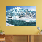 Toile Bouche du glacier Matanuska en Alaska (Insitu(Salon))