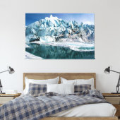 Toile Bouche du glacier Matanuska en Alaska (Insitu(Chambre))