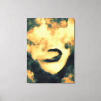 Bouche fumée Vape Grunge Art