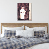 Toile Boucher garçon des années 1890 avec photo de casto (Insitu(Chambre))