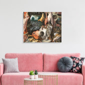 Toile Boucher's Stall (par Pieter Aertsen) (Insitu(Salon))
