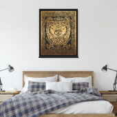 Toile Bouclier des guerriers d'or - Infini inspiré par V (Insitu(Chambre))