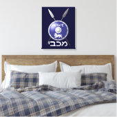 Toile Bouclier Maccabee Et Paroles (Insitu(Chambre))
