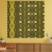 Toile Bouclier tribal chamanique (Insitu(Salon))