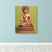 Toile Bouddha assis (Insitu (Plancher de Bois))