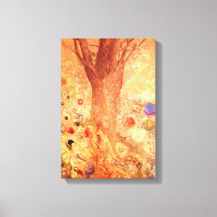 Toile Bouddha dans sa jeunesse par Redon