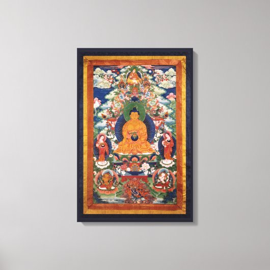 Toile Bouddha de médecine (Recto)