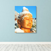 Toile Bouddha de neige (Insitu (Plancher de Bois))