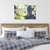 Toile Bouddha "Des milliers de bougies" (Insitu(Chambre))