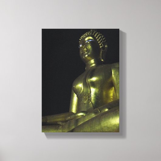 Toile Bouddha d'or la nuit (Recto)