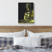 Toile Bouddha d'or la nuit (Insitu(Chambre))
