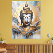 Toile Bouddha éclairé (Insitu(Salon))