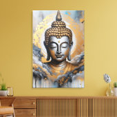 Toile Bouddha éclairé (Insitu(Salon))
