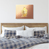 Toile bouddha en marsala (Insitu(Chambre))