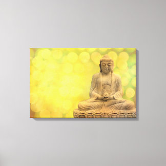 Toile bouddha (jaune)