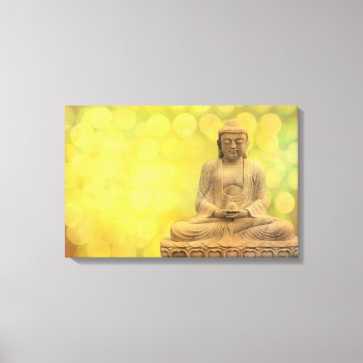 Toile bouddha (jaune) (Recto)