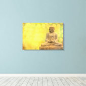 Toile bouddha (jaune) (Insitu (Plancher de Bois))