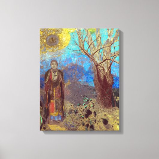 Toile Bouddha | Odilon Redon | (Recto)