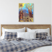 Toile Bouddha | Odilon Redon | (Insitu(Chambre))