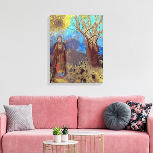 Toile Bouddha | Odilon Redon | (Insitu(Salon))