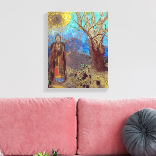 Toile Bouddha | Odilon Redon | (Insitu(Salon))