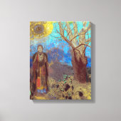 Toile Bouddha | Odilon Redon | (Recto)