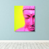 Toile bouddha rose (Insitu (Plancher de Bois))